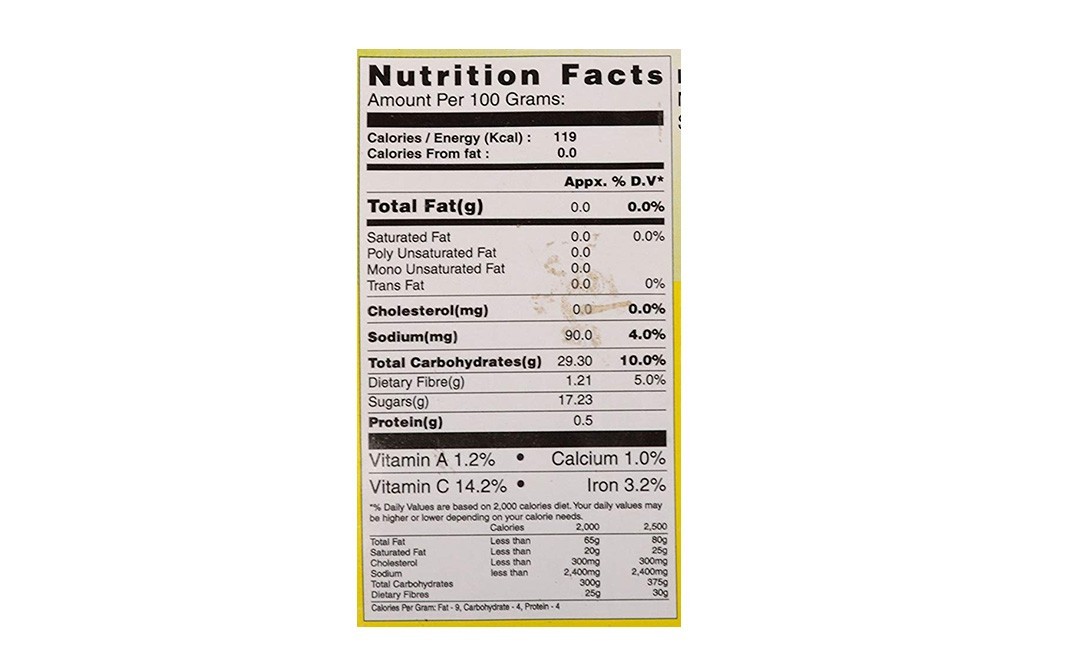 Natural's Bite Mango Masala Papad    Pack  100 grams
